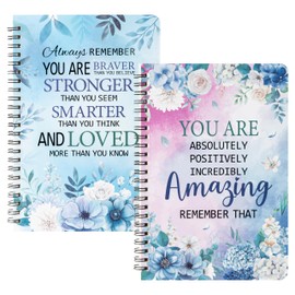 E1mity Blue Inspirational A5 Notebooks 2P