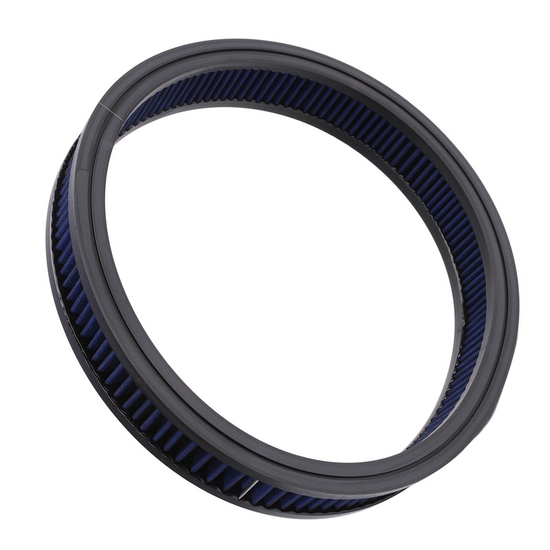 High Flow Round Air Filter Element Washable Reusable Air Cleaner