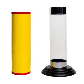 Magic Makers Crystal Silk Cylinder Illusion - Includes 3 Large Silks