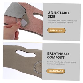 Baluue Devices Jaw Exerciser Face-lifting Beauty Facial Slimming Strap Anti Wrinkles Guasha Tool Face Airflow Jaw Strap Fit Your Face Lines Tightly