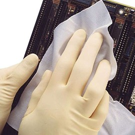 6200 Series Poly-Wipes™ High Absorbency Heat Sealed Edged Light Wipes, 9 x 9". The price is for one bag. One bag contains 150 wipes