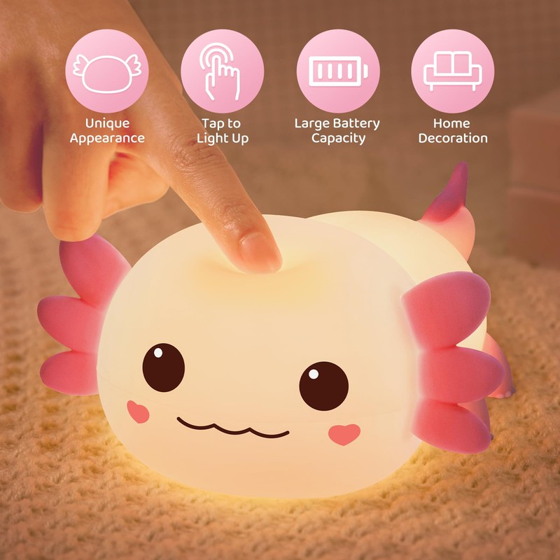 Caaaat Axolotl - Luces nocturnas para niños