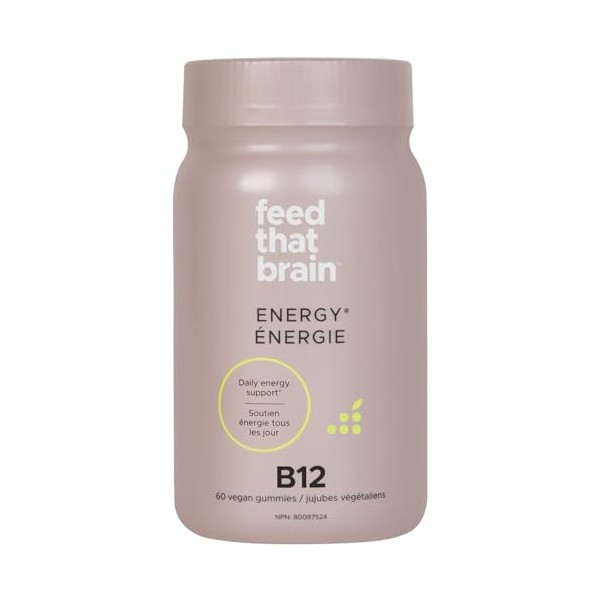 Feed That Brain Feed That Brain Energy Gummy, Vitamin B12,