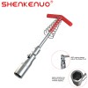 SHENKENUO Spark Plug Socket Wrench 16mm Remover Installer t-handle Universal