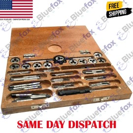 BLUEFOX TOOLS British Association 0 BA To 10 BA 47 Pcs Tap & Die Set- Complete Kit USA