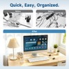 Adjustable Cable Management Clips - Self Adhesive Cord Organizer