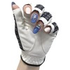 TOBIEMON Golf Gloves, TOBIEMON Women's Stretch Gloves, T-LG-BL, Black, Large