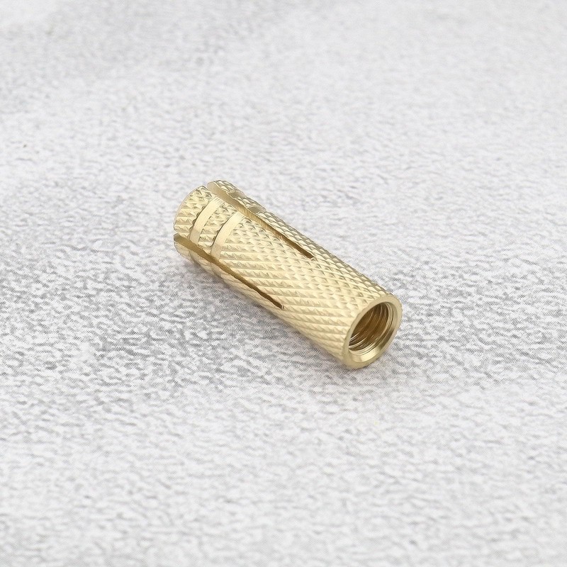 Create idea 20PCS M6 Drop in Anchors Brass Wall Anchor