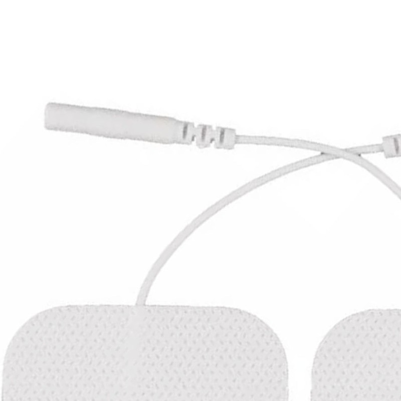 40pcs 2mm Aperture Electrode Massage Patches Self Adhesion Replacement Massager