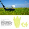 20 Pcs Plastic Golf Ball Holder Resistanceless Golf Simulator Tees