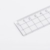 sourcing map Straight Plastic Ruler 15 cm, 18 cm, 20
