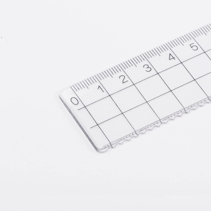 sourcing map Straight Plastic Ruler 15 cm, 18 cm, 20