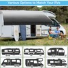 AlphabetAcre AlphabetAcre RV Awning Fabric Replacement, 18.5oz Heavy-Duty Vinyl Camper