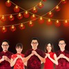 Blosssound 2 Pcs Chinese New Year LED String Light Decor