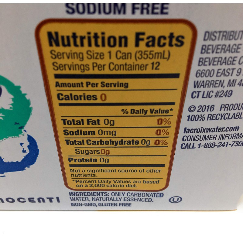 La Croix Coconut Sparkling Water Case, 12 FZ