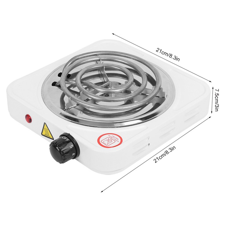 1000W Stainless Steel Portable Single Tube Electric Stove Home Electric