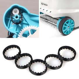 5 Pcs Replacement Belts for INTEX ZX300 Automatic Pool Cleaner Robot, Belt Replacement Kit for Pool Vacuum, Pool Vacuum for in-ground Pools, Pool Cleaner Accessories