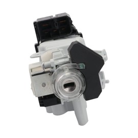 Ignition Switch Left Door Lock Cylinder Steering Starter Housing Fuel Cap 3-Button Key Shell, Complete Lock Set for Honda Civic 2012 2013 2014 72185-TR0-A01 ZPZPHOM