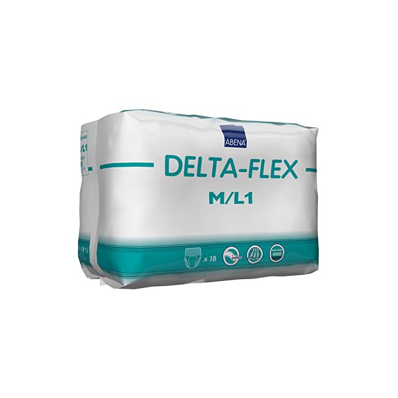 Abena Delta-Flex Protective Underwear, Level 1, (Small To Extra Large