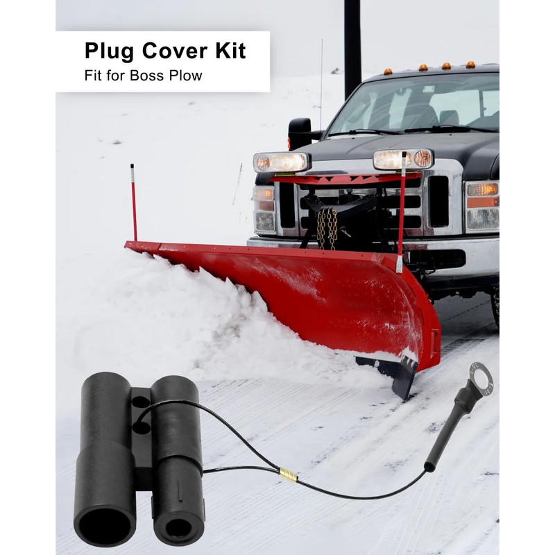Qnbes Dust Cap Plugs Compatible with Boss Snow Plow Cables