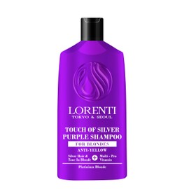 Lorenti Purple Hair Shampoo For Anti Yellow Purple Shampoo Blonde Touch Of Silver 630 ml