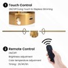 JOFIOS Battery Operated Wall Sconces Set of 2, 360°Rotation Wireless