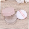Healvian Pcs Make-up Powder Container Mesh Interlayer Leakproof Compact for
