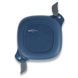 UCO Recycled ECO 4-Piece Camping, Backpacking, Outdoor Kitchen Gear Mess Kit with Bowl, Plate, Utility Spork Utensil, Berryblue