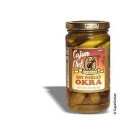 Cajun Chef Hot Pickled Okra