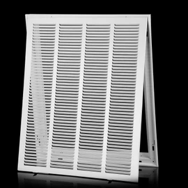 20x25 Air Return Grille [Duct Opening Size] Return Vent Cover for Wall or Ceiling,Steel Return Air Grill Removable Face/Door for 1 inch Filters (20"W x 25"H[Duct Opening])