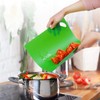 Kitchen Chopping Board Set of 6, Plastic Flexible Cutting Board
