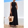 KIRUNDO Summer Dresses for Women 2025 Sleeveless Midi Maxi Dress