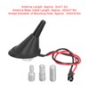 1.2in Car Roof Antenna Short Aerial with 3 Thread Adapters