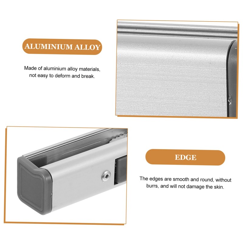 Operitacx 2 Sets Quality Aluminium Alloy Artwork Frame Poster Hanger