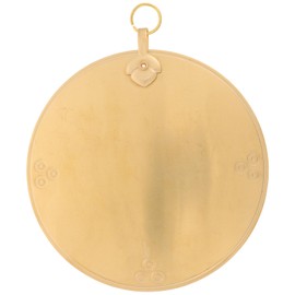 ULTECHNOVO Vintage Style Bagua Mirror Pendant Copper Hanging Decoration for Home Office Wall Door Feng Shui Symbol Health Wealth