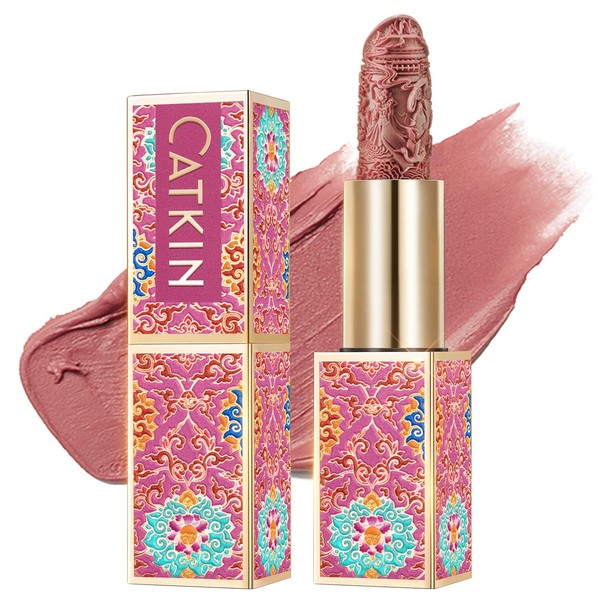 CATKIN Professional Makeup Lipstick Matte Lipstick for Maximum Colour Intensity Long-Lasting Nourishing Lip Pen, Vegan Formula (CO157)