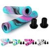 145 mm Scooter BMX Handlebar Grips Soft Non-Slip Flangeless Longneck