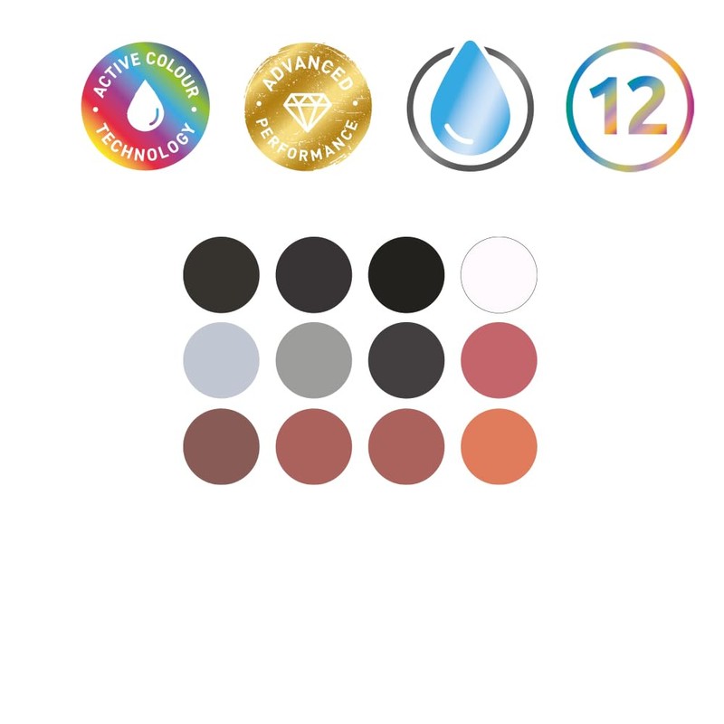 Derwent Shade and Tone Mixed Media Paint Set , Set