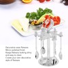 Swan Coffee Spoons Set Mirror Polished Strong Construction Swan Base