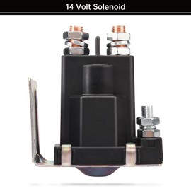 Geggkake EZGO TXT 14V 4 Terminal Solenoid, Fits 1994-Up EZGO TXT Gas Golf Cart, OEM# 27153-G01, 27153G01, 612813