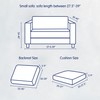 SUBRTEX 3 Pieces Stretch Sofa Slipcover Sets Couch Cover Sets