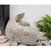 Euiroet Real Fish Sculpture Gutter Downspout Extender,Garden Statues Ornament,Decor Downspout
