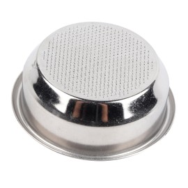 Stainless Steel Basket 58mm Basket 8×8×3 Single Layer Double Doses Filter Basket Coffee Machine Professional Accessory