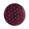 Budawi® Soapstone Coasters Set Round Flower of Life 7 Pieces