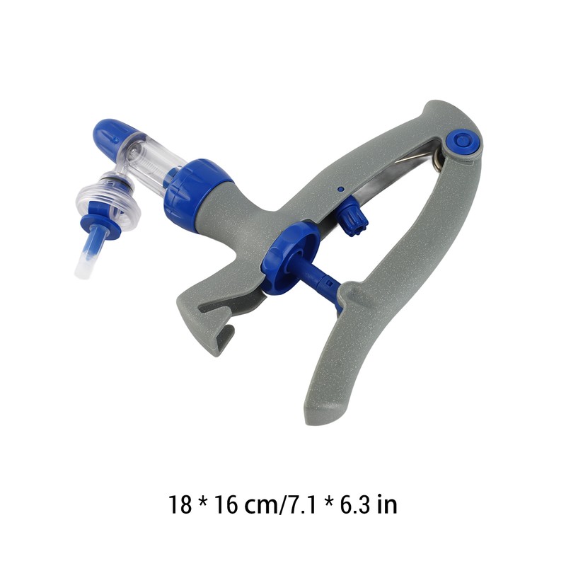 2ml Cattle Continuous Injector Adjustable and Continuous Injection Injector for