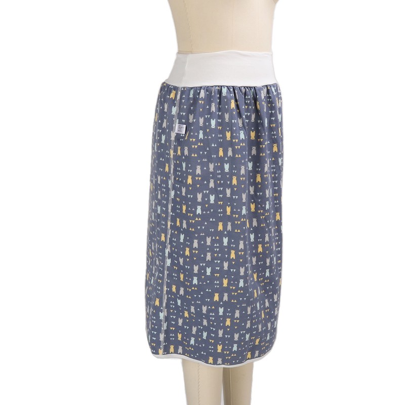 Cloth Diaper Skirt Washable Reusable Wearable Incontinence Mattress for Adults