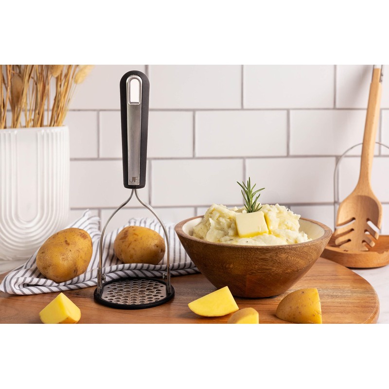 Jeanne Fitz Foldable Potato Masher, Stainless Steel