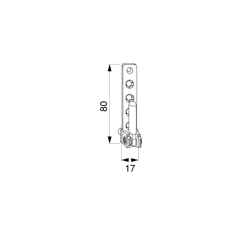 Maco Corner Bearing Corner Band Multi-Matic/Multi-Trend 120 kg 52484 52479