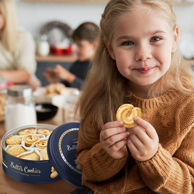 Mattigan's Butter Cookies Traditional Danish Style Cookie Assortment, 16 Oz