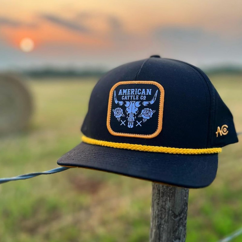 American Cattle Co. Adjustable Snapback Western Hat (US, Alpha, One